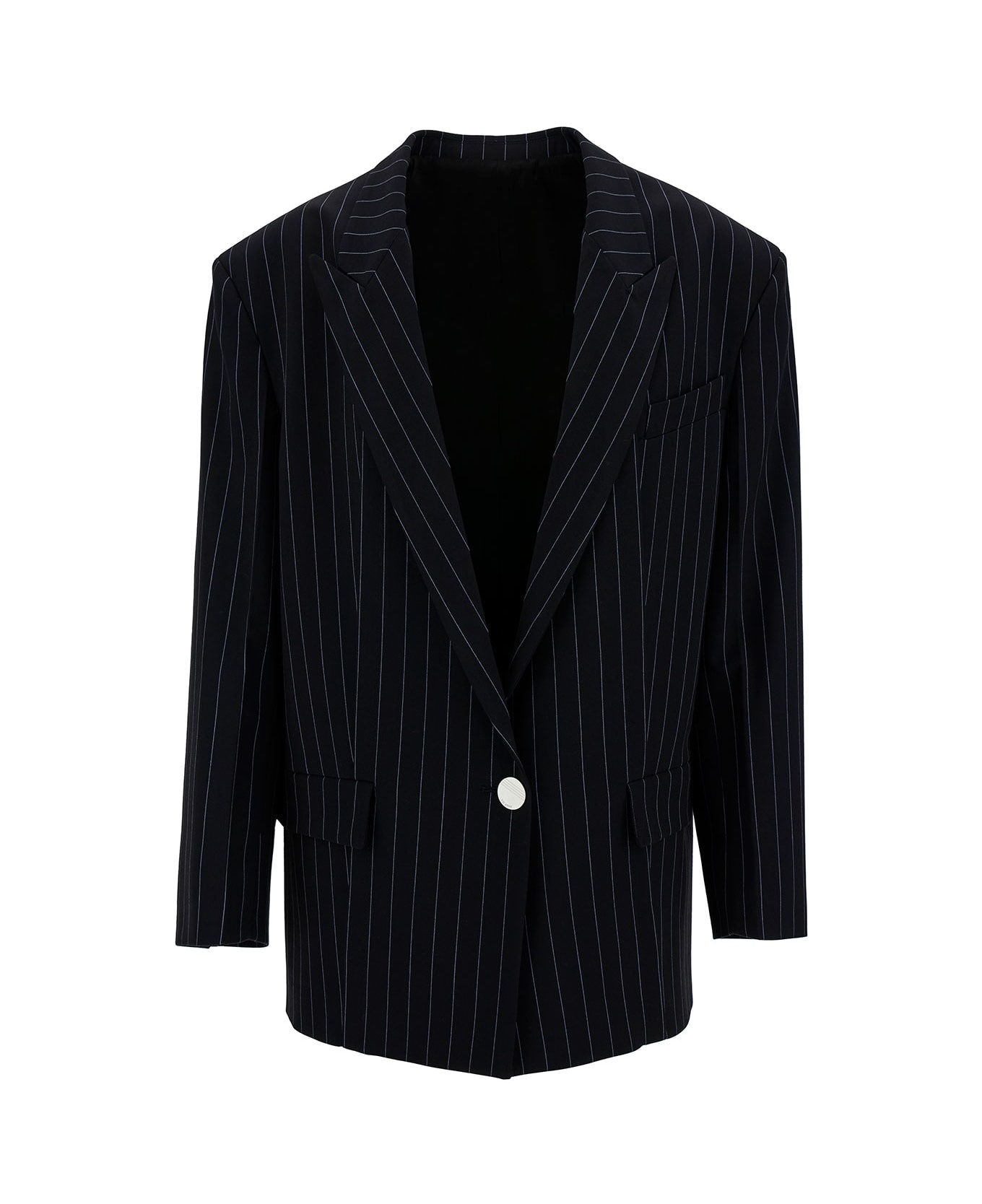 Dark Blue Blazer - 1
