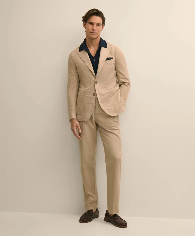 The Garment-Dyed Suit Pants - 1