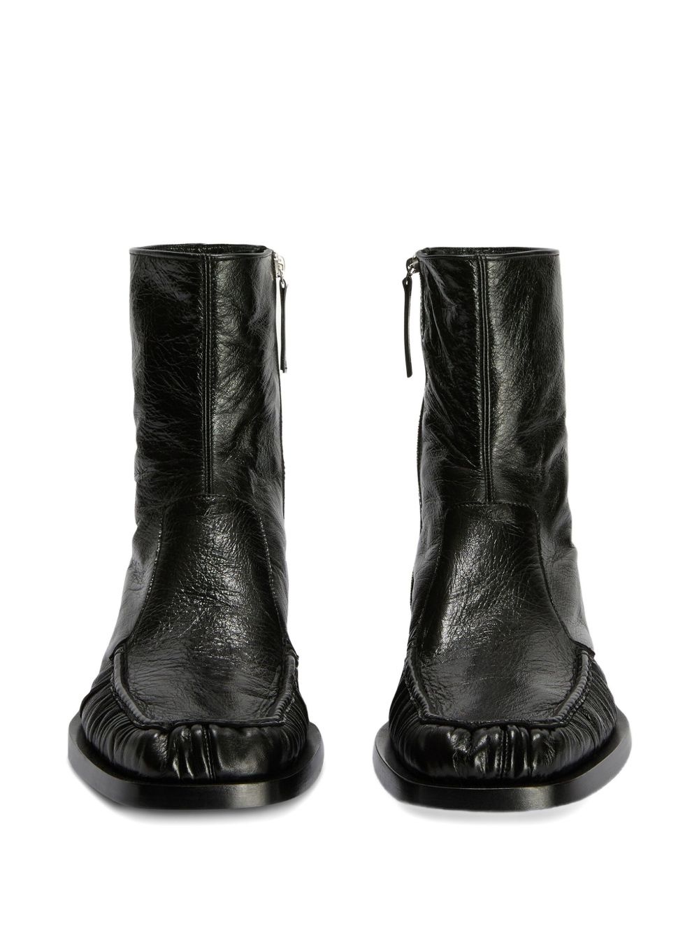leather ankle boots - 2