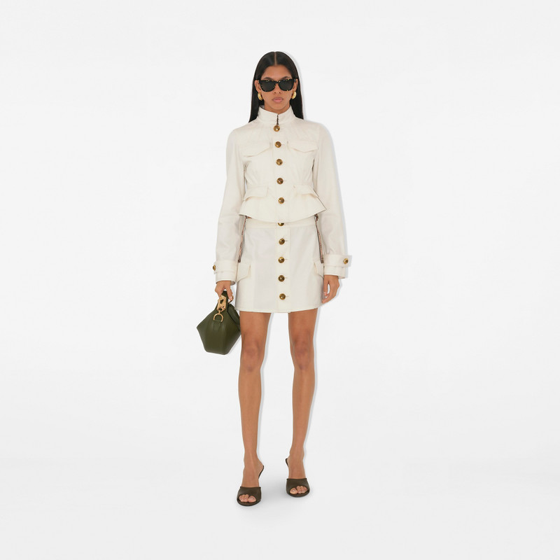 Burberry Cropped Cotton Jacket outlook