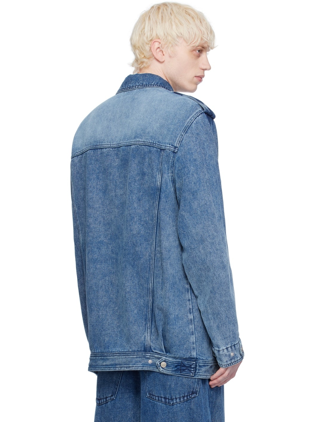 Blue Taho Denim Jacket - 3