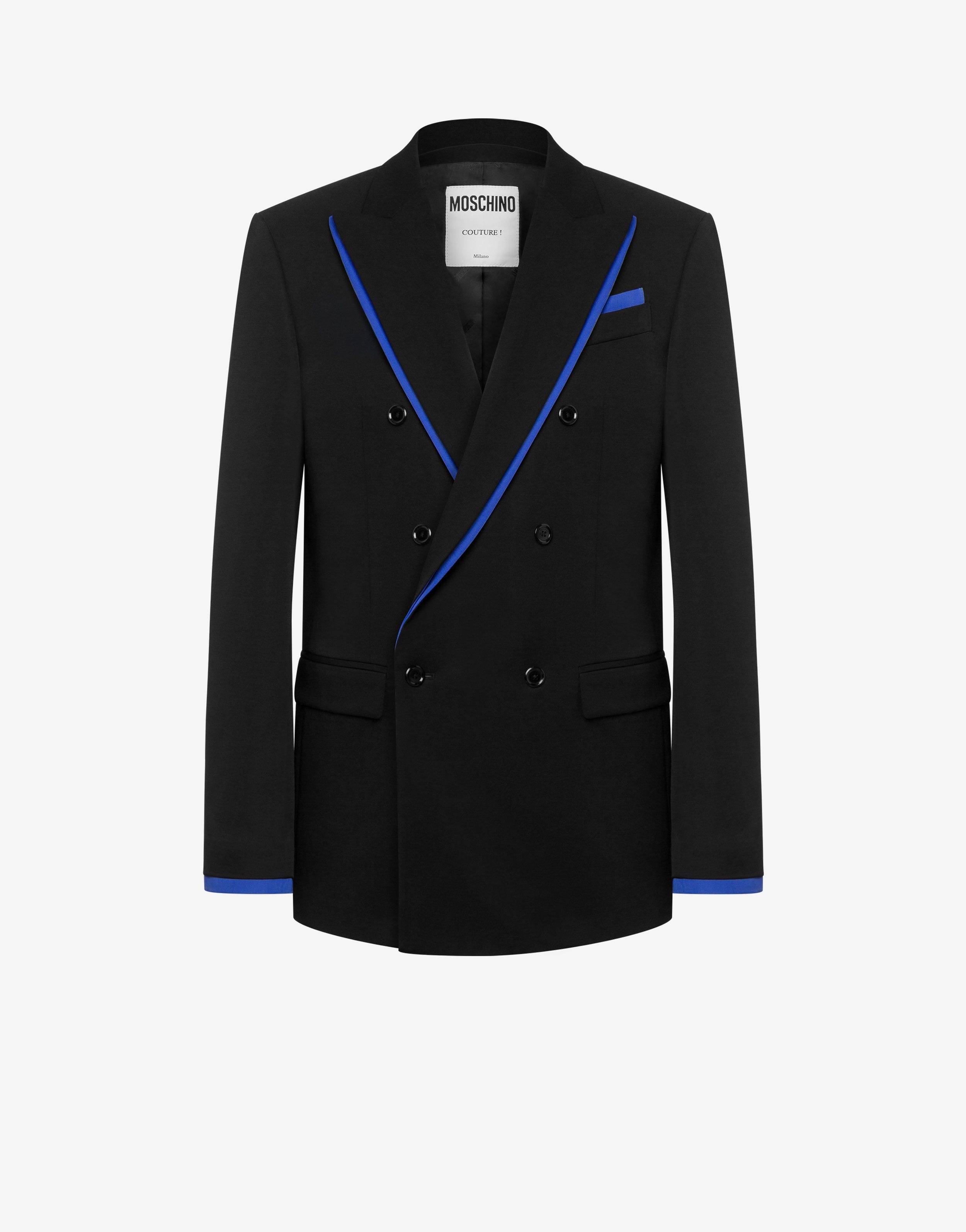 CONTRASTING LAYERS GABARDINE JACKET - 1