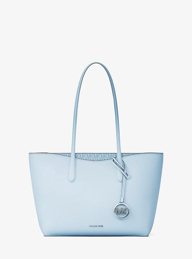Arden Large Pebbled Leather Tote Bag - 1
