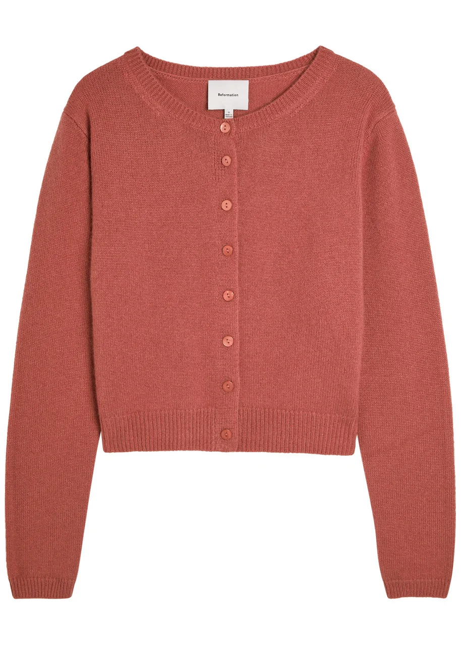 Reformation Clara Cashmere Cardigan - 1