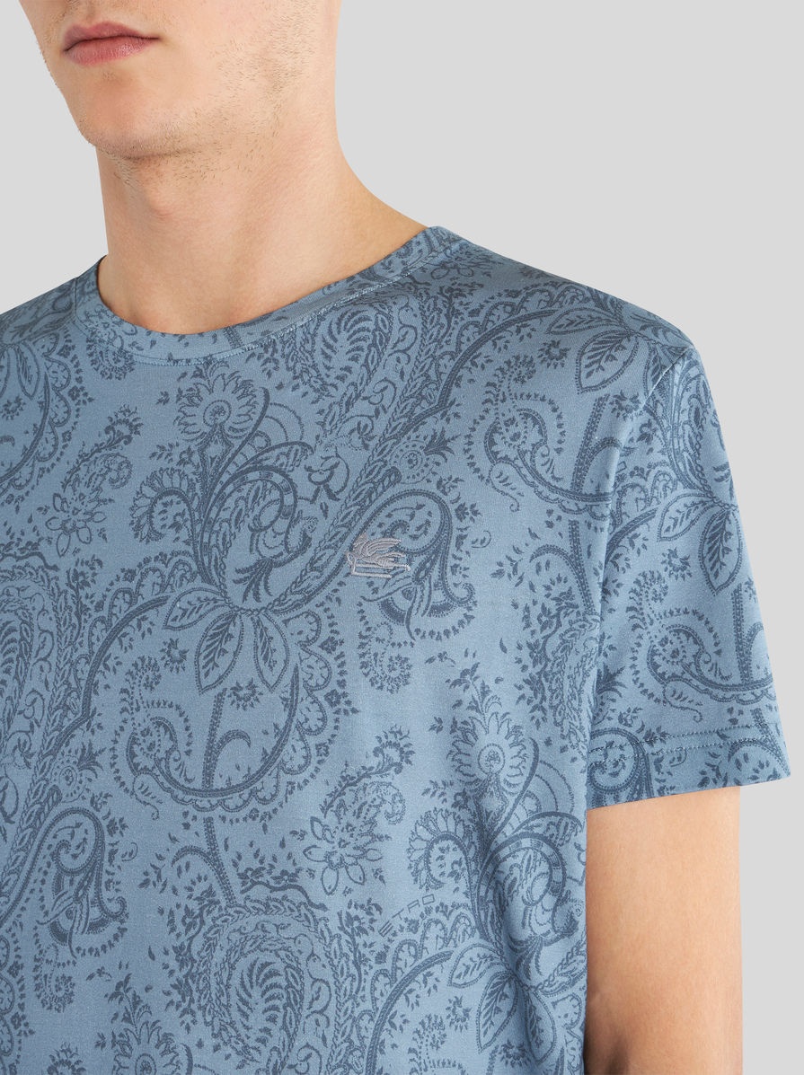 PAISLEY PATTERN T-SHIRT - 3