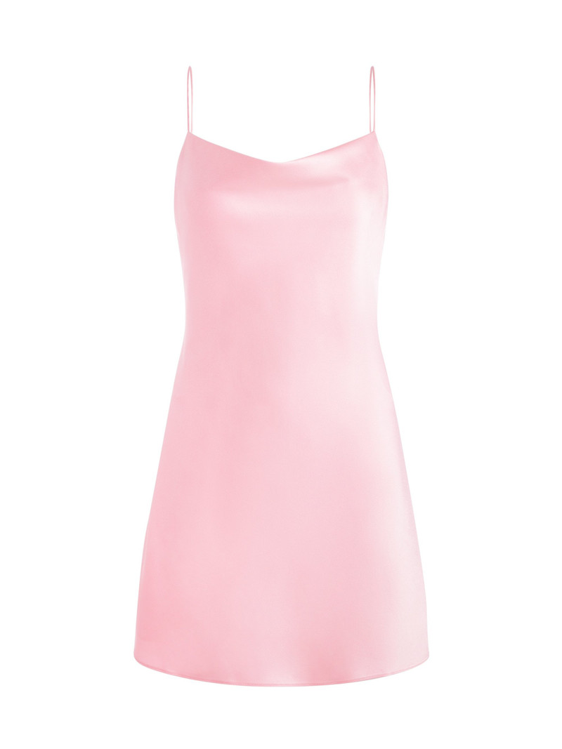 navy blue dress for baby girl ALICE + OLIVIA Harmony Embellished Asymmetric Midi-Dress main image 0