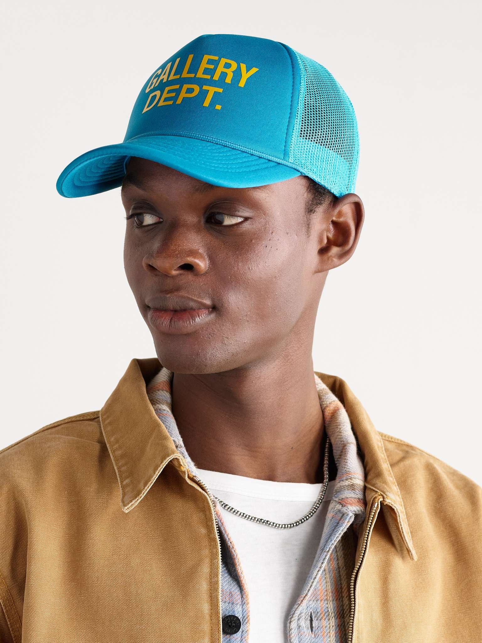 Logo-Print Foam and Mesh Trucker Cap - 2