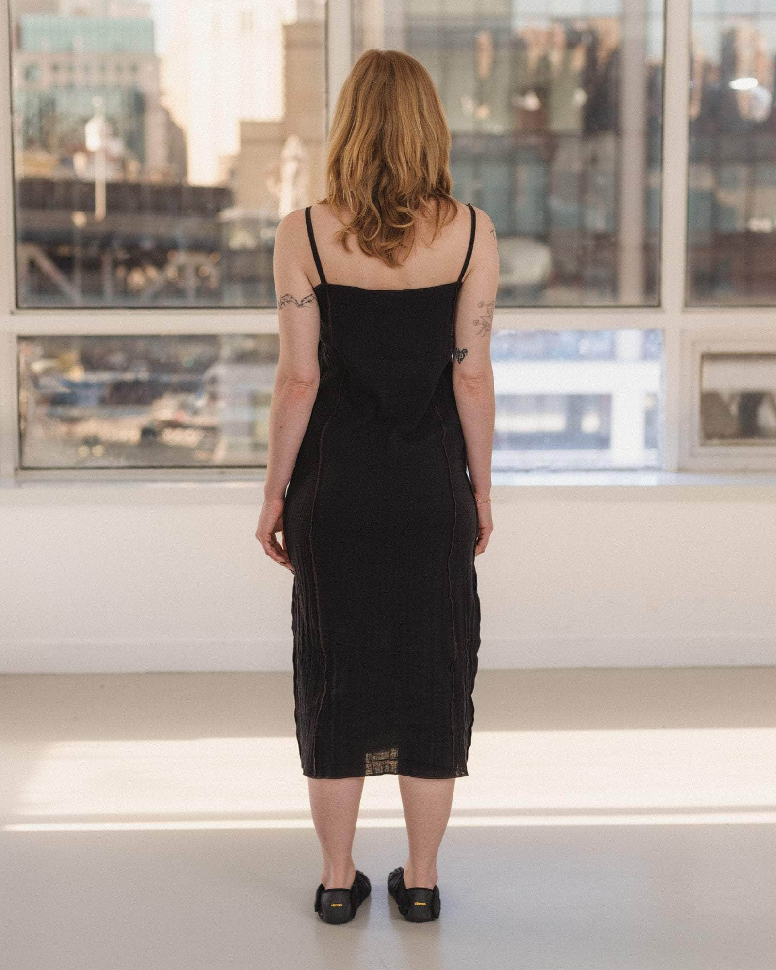 Shok Slip Dress - Crinkle Linen - 2