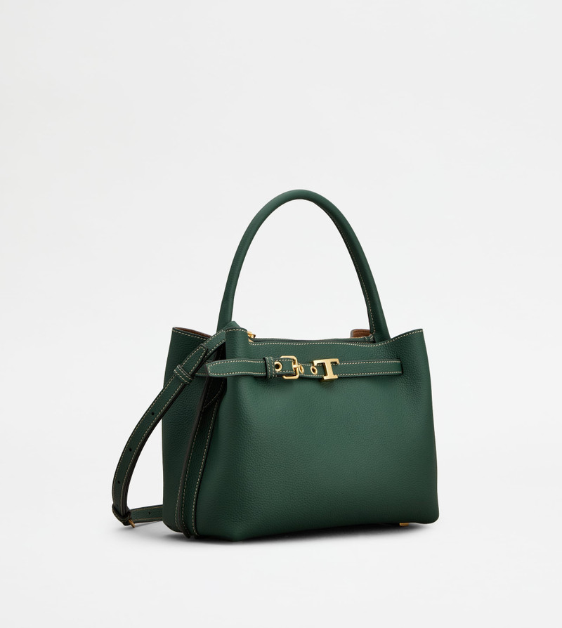 Tod's HANDBAG IN LEATHER MINI - GREEN outlook