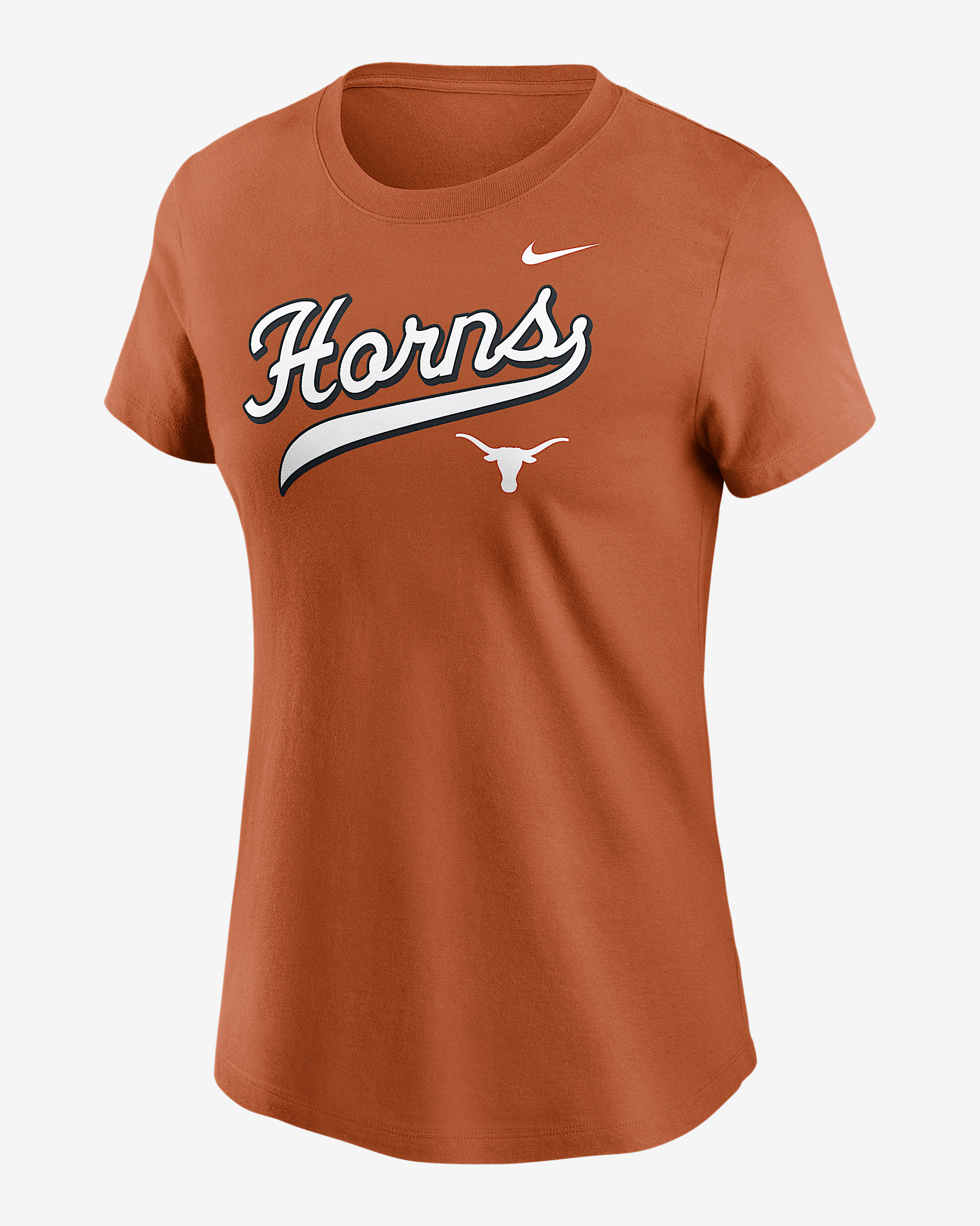 Texas Athletic Prep Arch Local Script Women's Nike College T-Shirt - 1