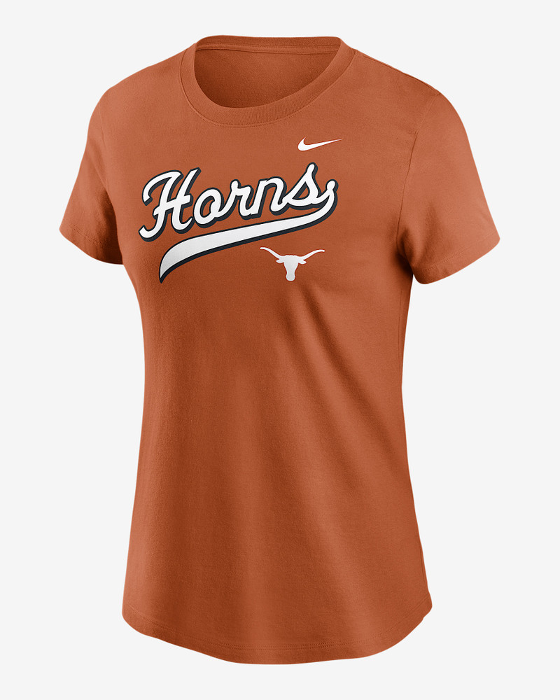 Texas Athletic Prep Arch Local Script Women's Nike College T-Shirt 1