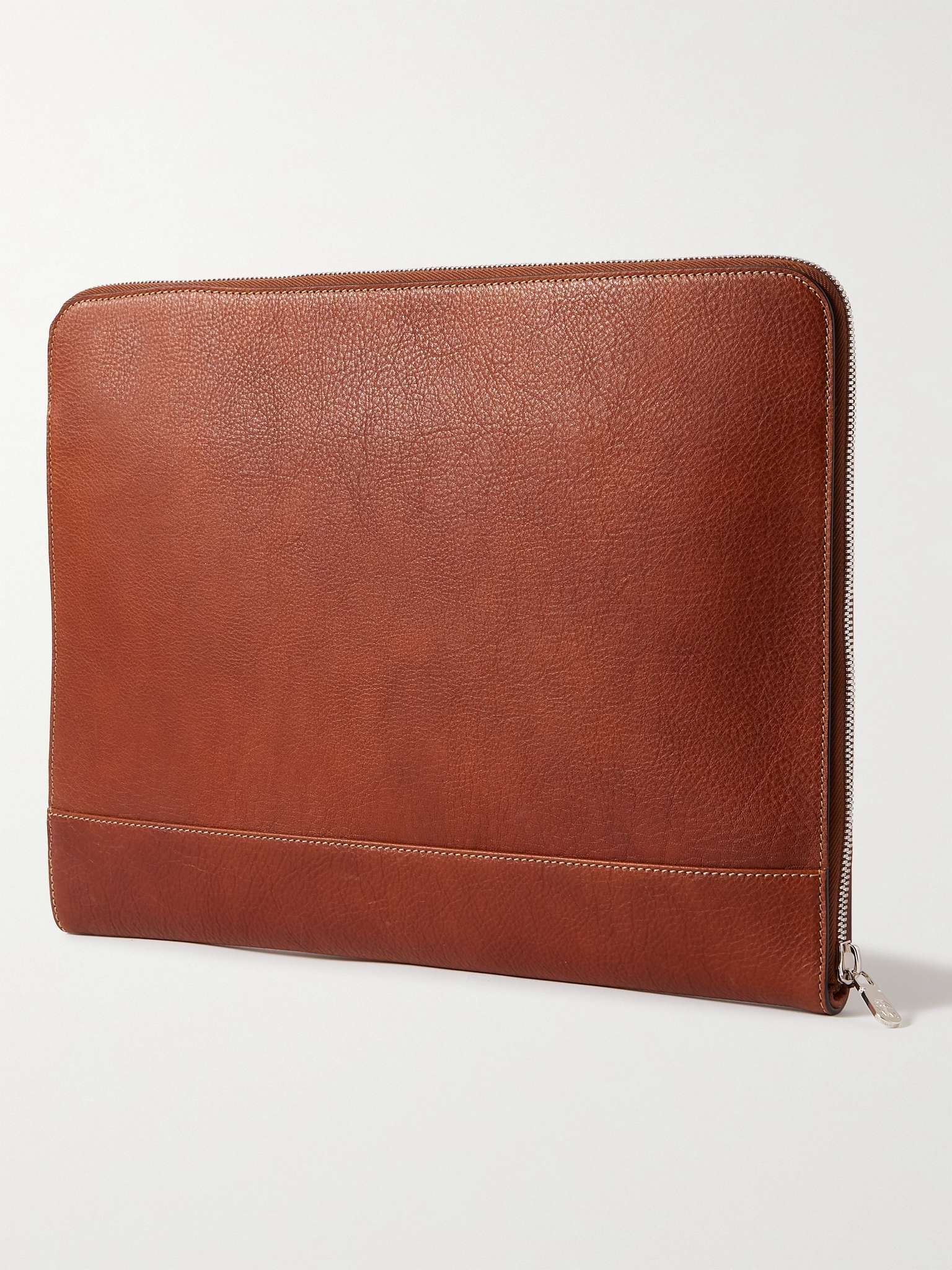 Full-Grain Leather Pouch - 4