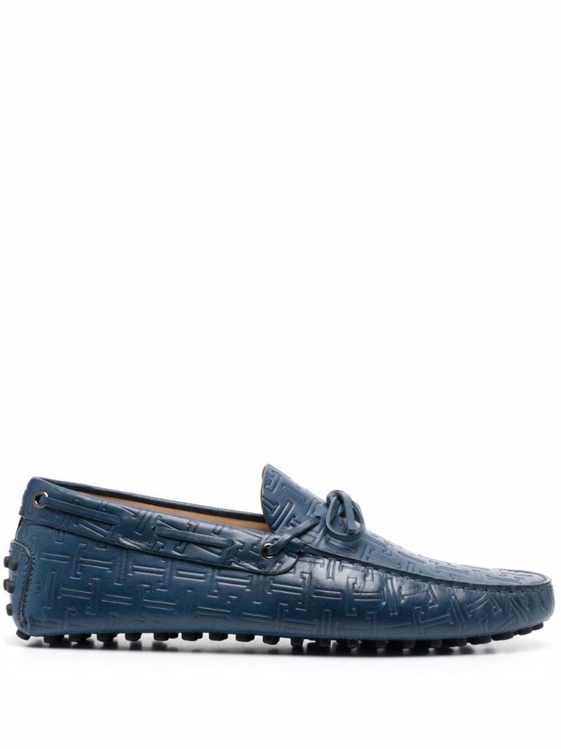 Gommino embossed loafers - 1