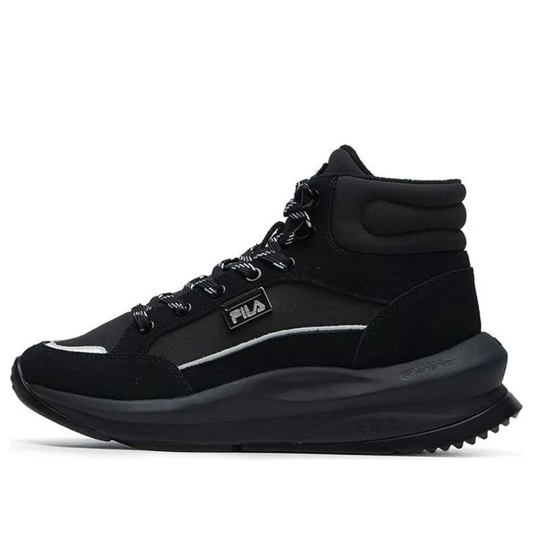 (WMNS) FILA Casual Boots 'Black' F12W144405FBK - 1
