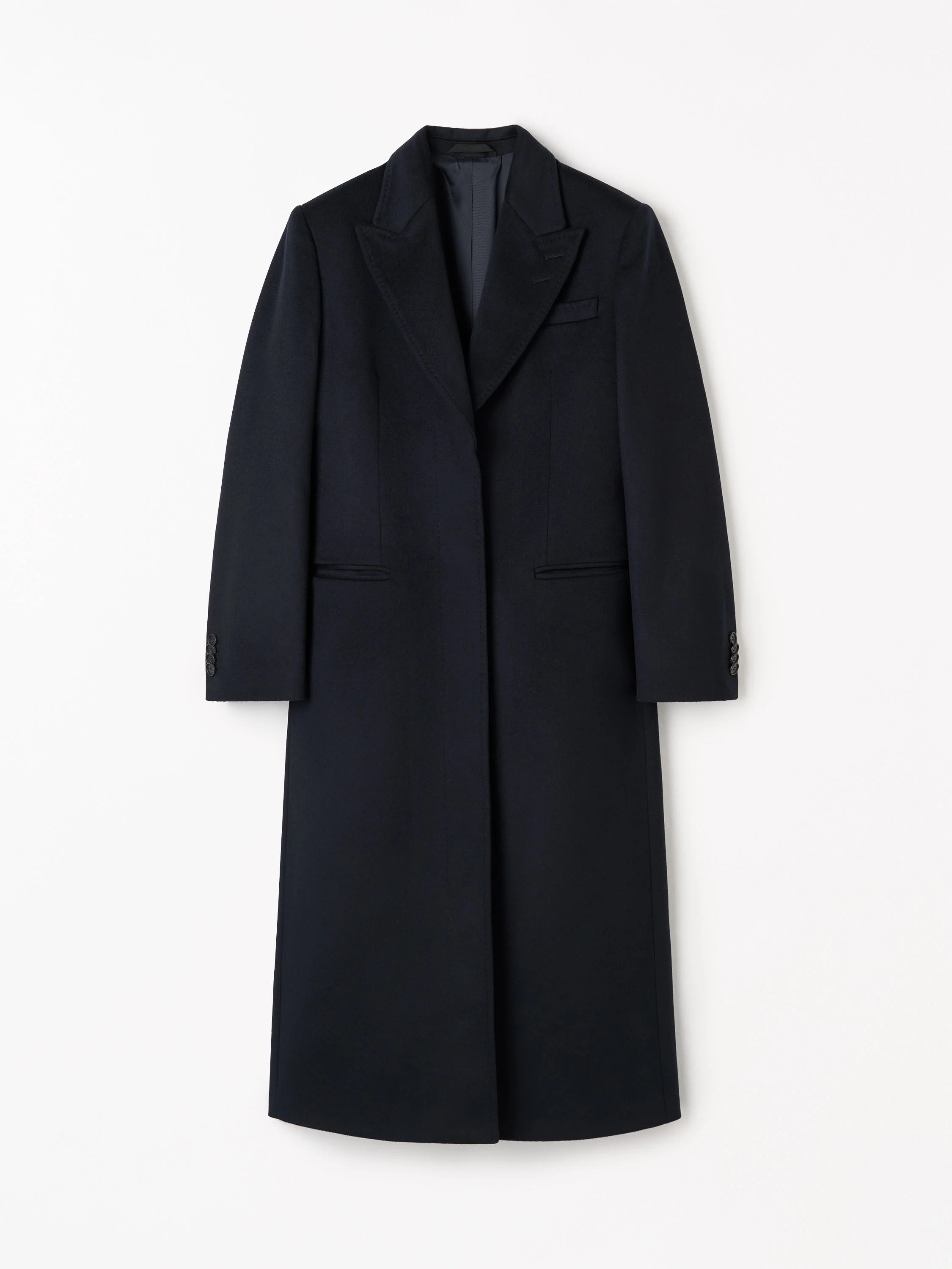 Camden Cashmere Wool Coat - 1