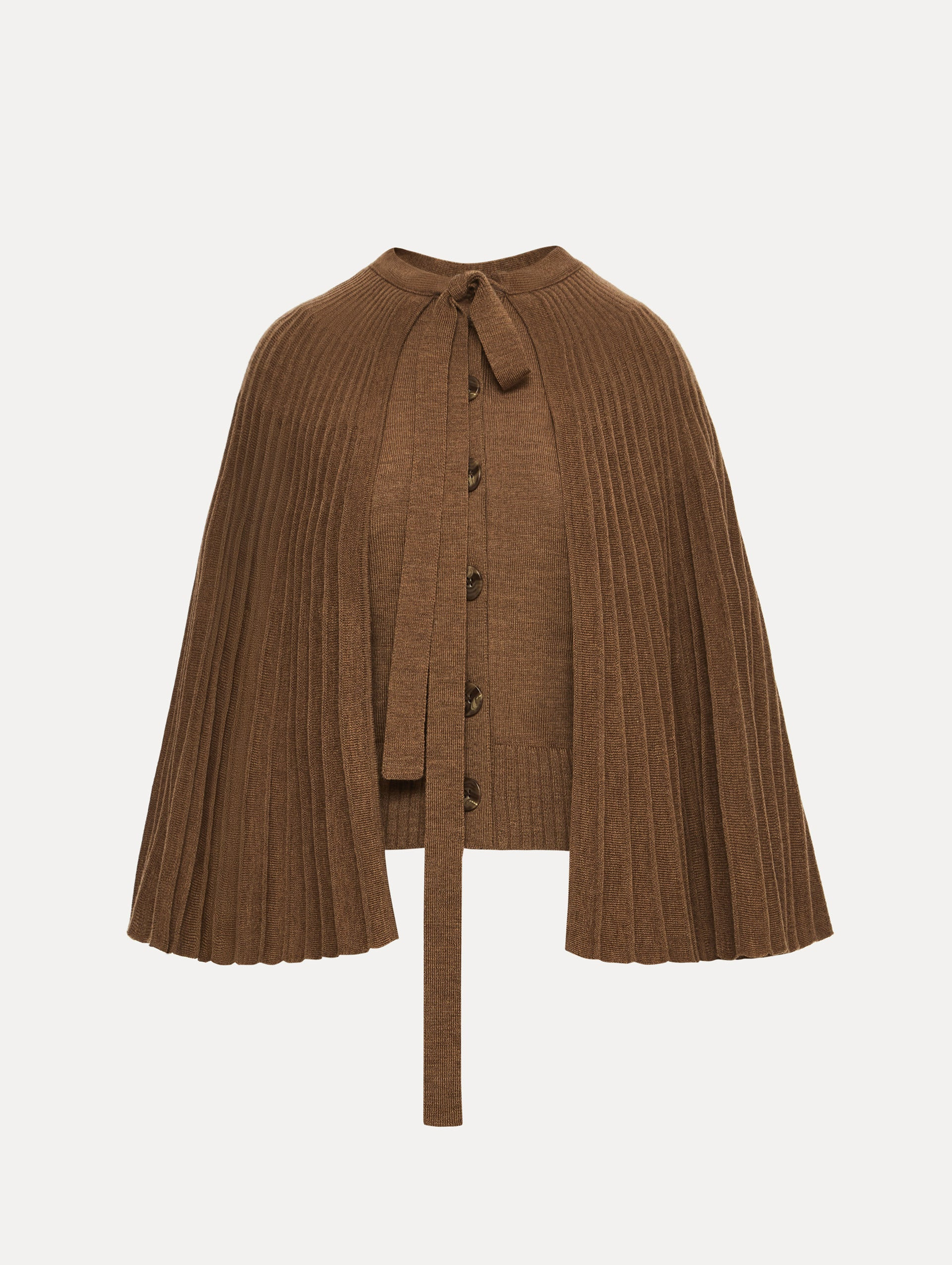 KNIT CAPELET - 1