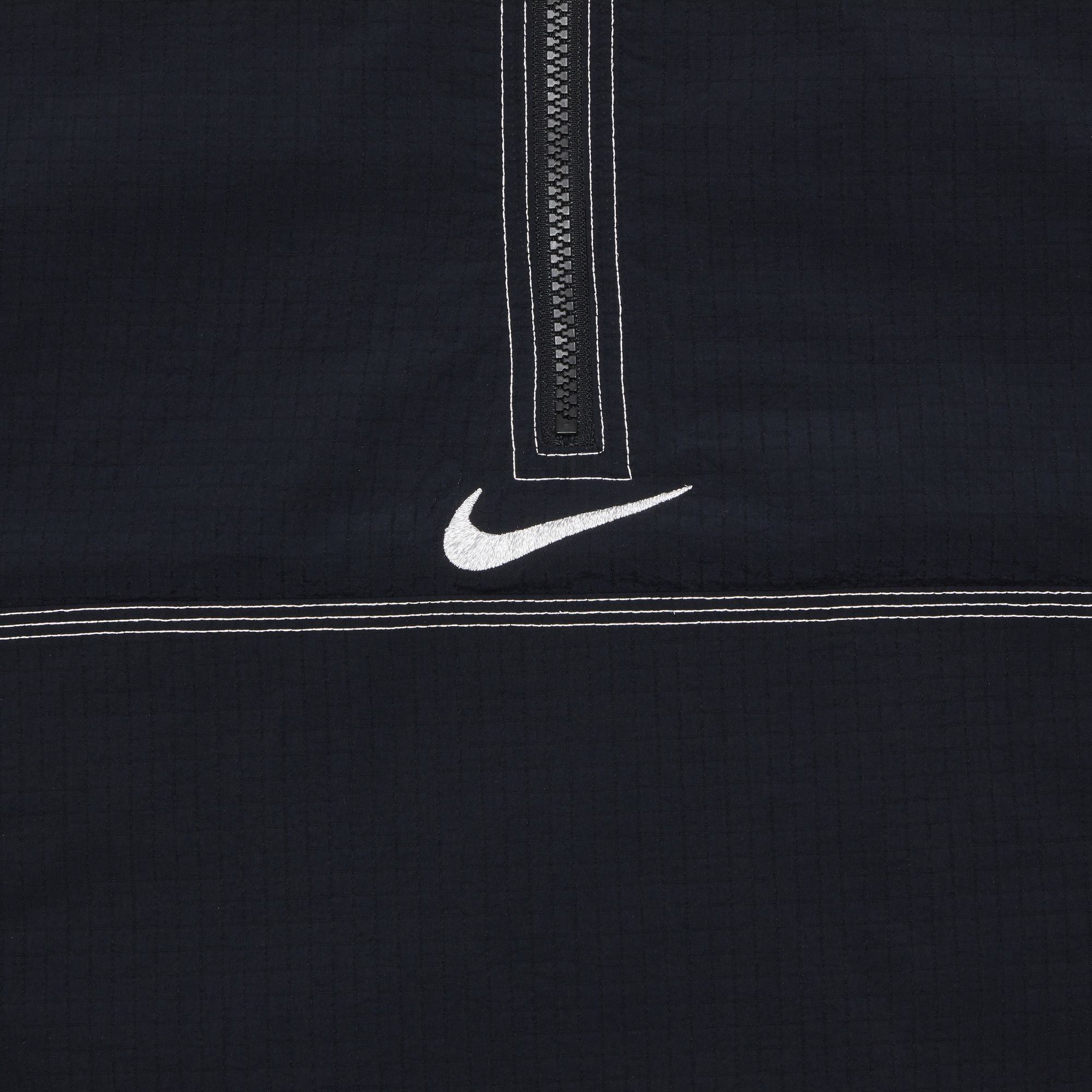 Supreme x Nike Ripstop Pullover 'Black' - 3