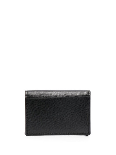 DSQUARED2 logo-print bifold cardholder outlook