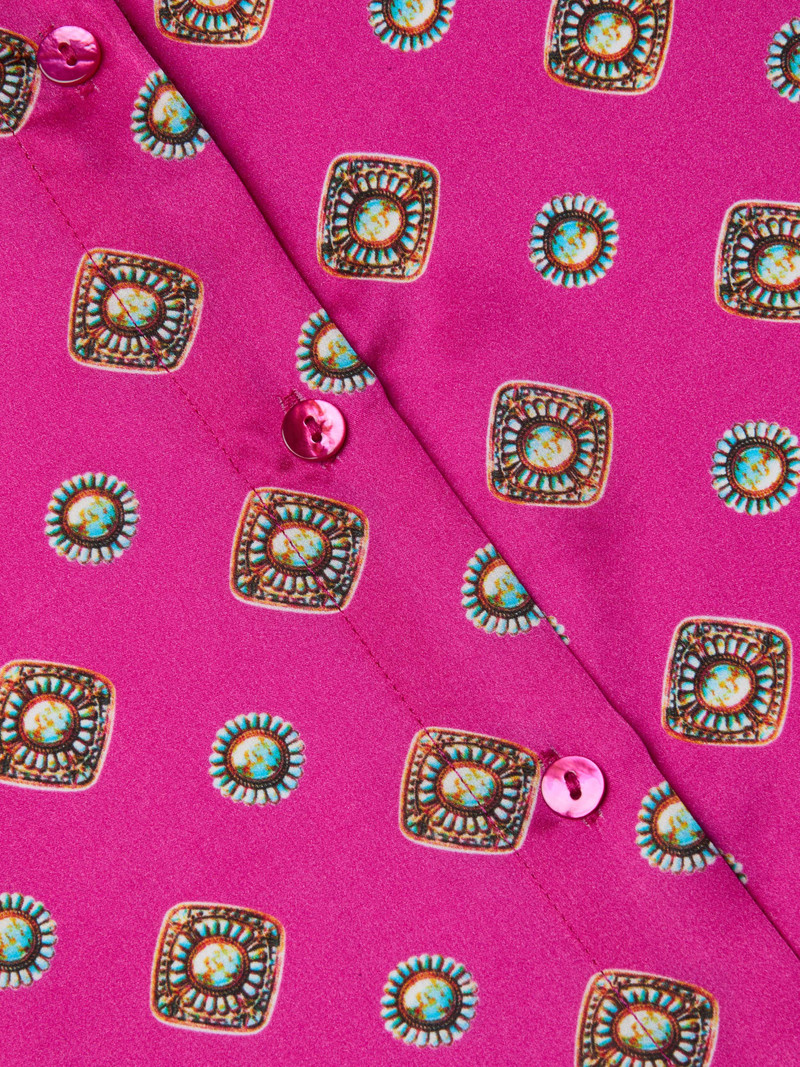 L'AGENCE Tyler Silk Blouse outlook