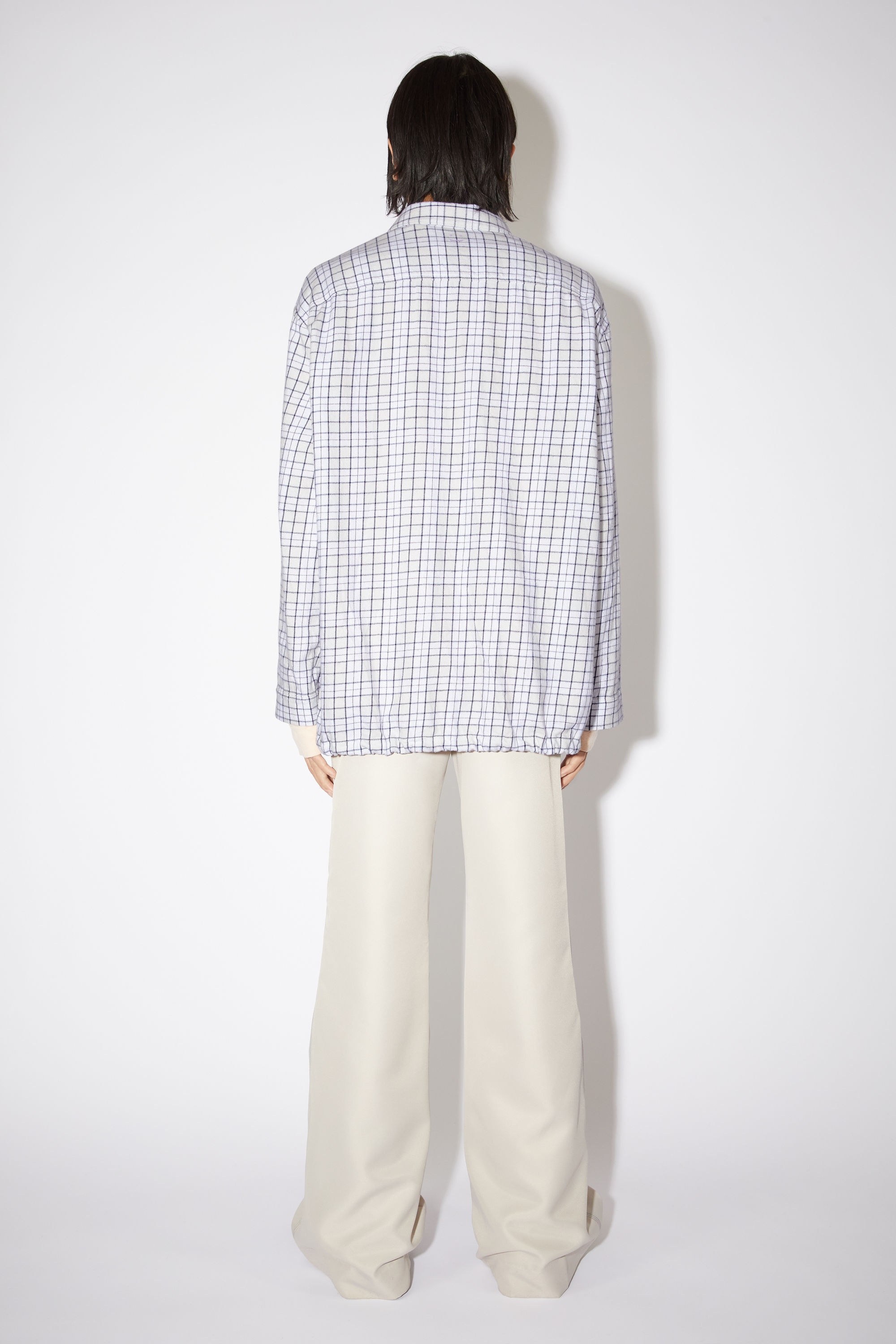 Flannel shirt - White/black - 3