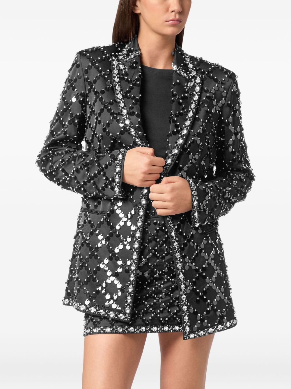 Plein Paillettes blazer - 3