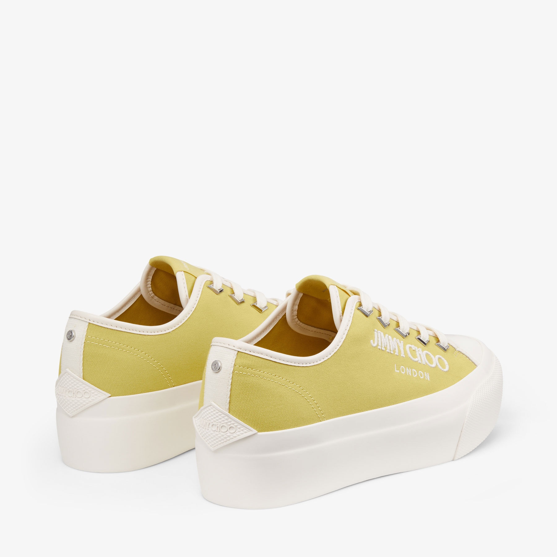 Palma Maxi/F
Yellow Canvas Platform Trainers - 6