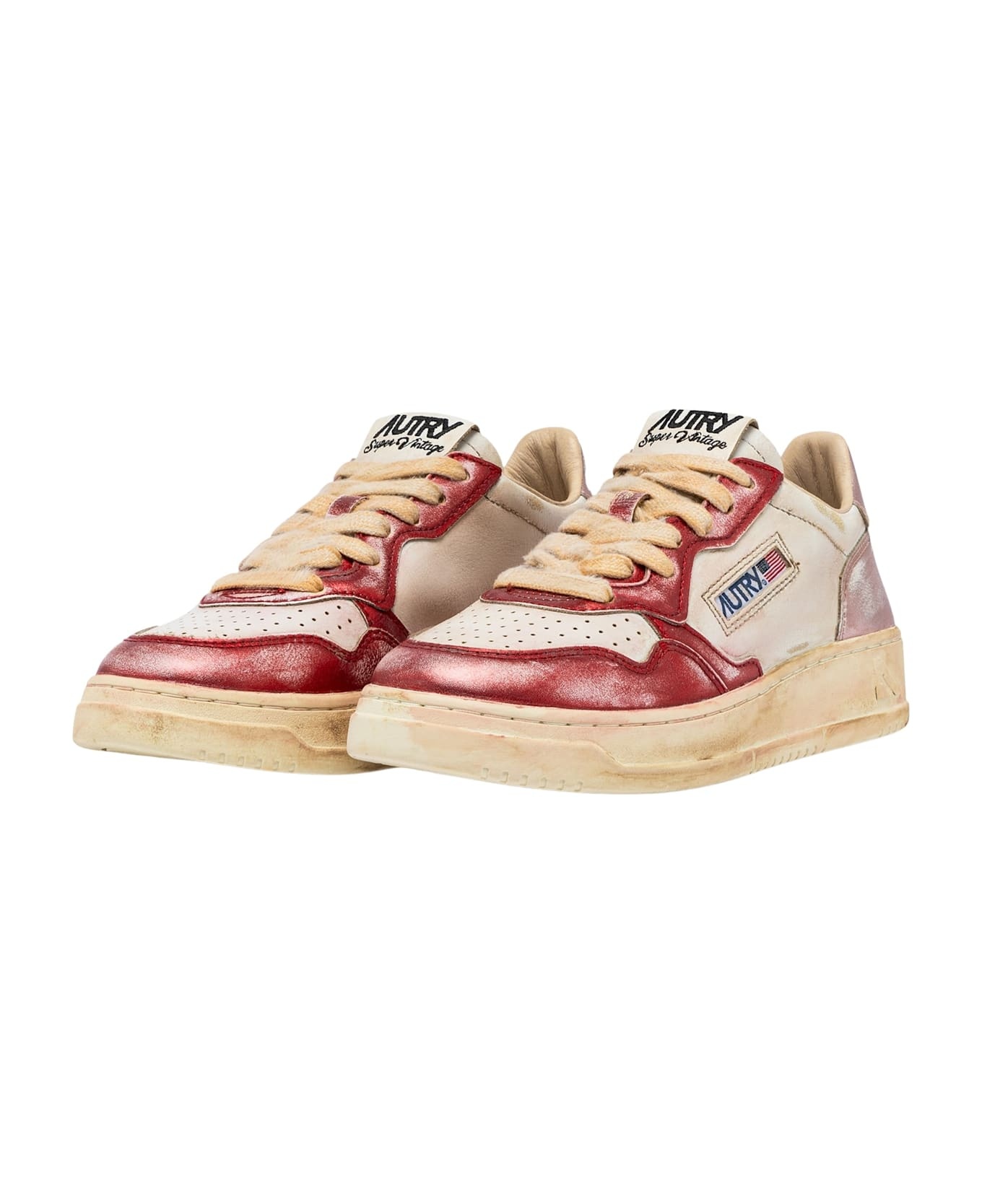 Sup Vint Low Metal Leat - 2