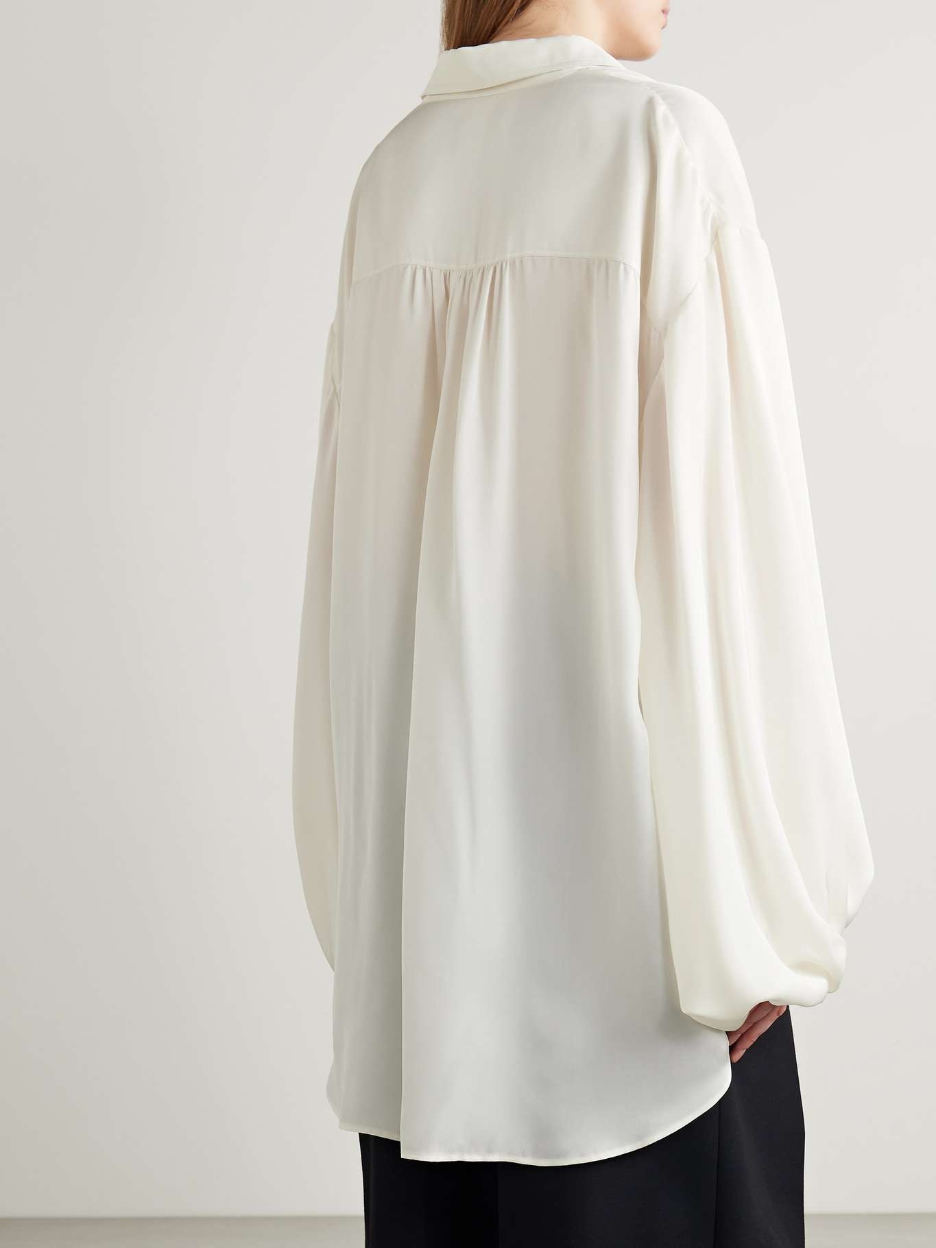 Bam oversized twill shirt - 4