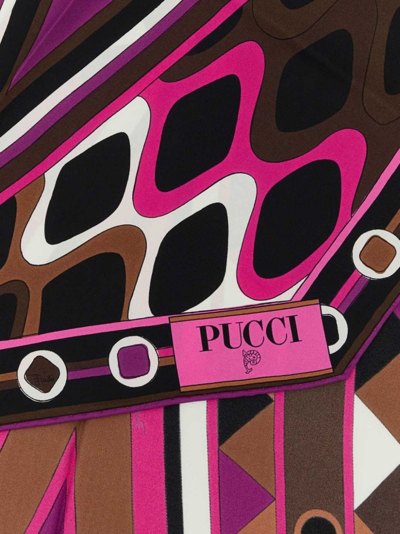 PUCCI printed silk foulard outlook
