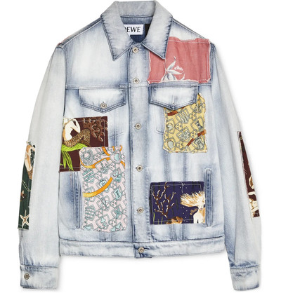 Loewe + Paula's Ibiza Patchwork Denim Jacket outlook