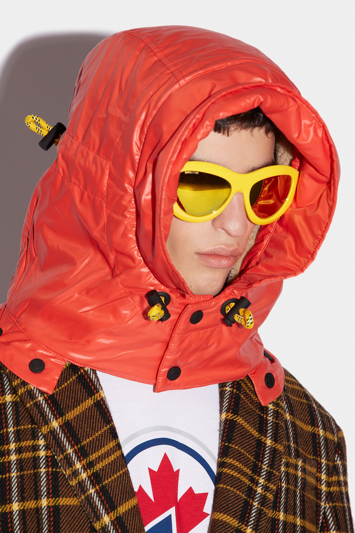 TECHNO HOODED 80'S COAT - 6