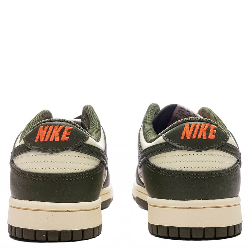 Nike DUNK LOW RETRO - COCONUT MILK/ROUGH GREEN/ELECTRO ORANGE outlook