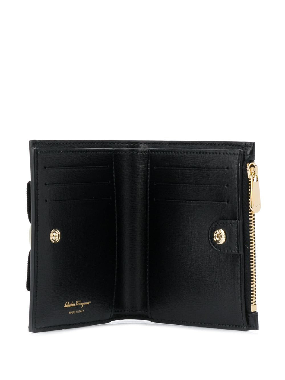 Ferragamo Women Vara Bow Compact Wallet - 3
