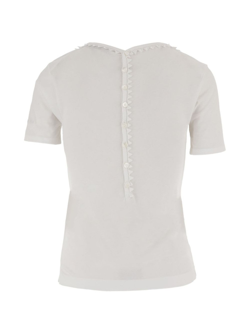 JACQUEMUS ruffled buttoned T-shirt outlook