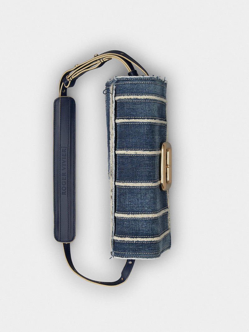 Viv' Choc Summertime Bag in Denim 6