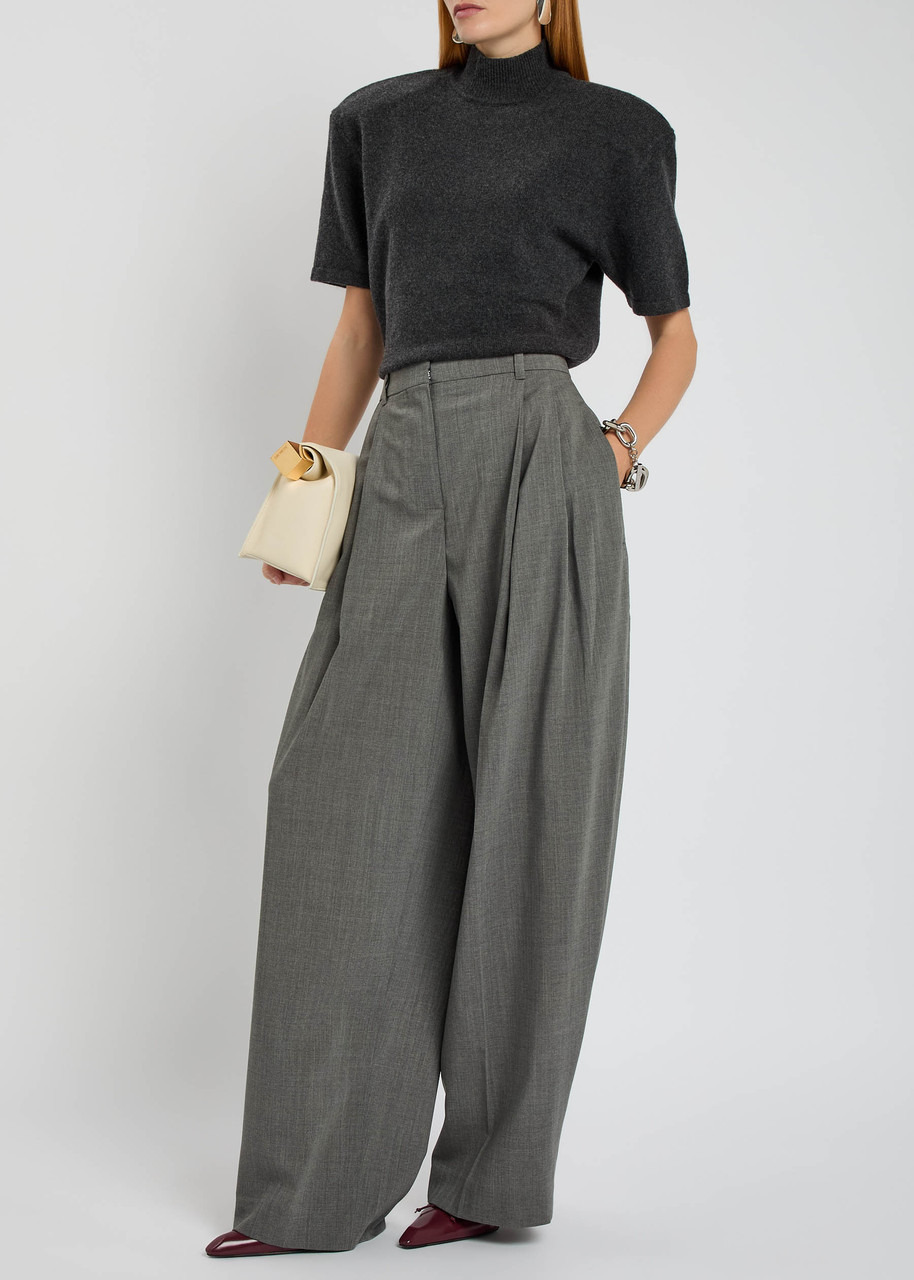 Jacquemus La Maille Castanha Wool and Cashmere-blend top - 4