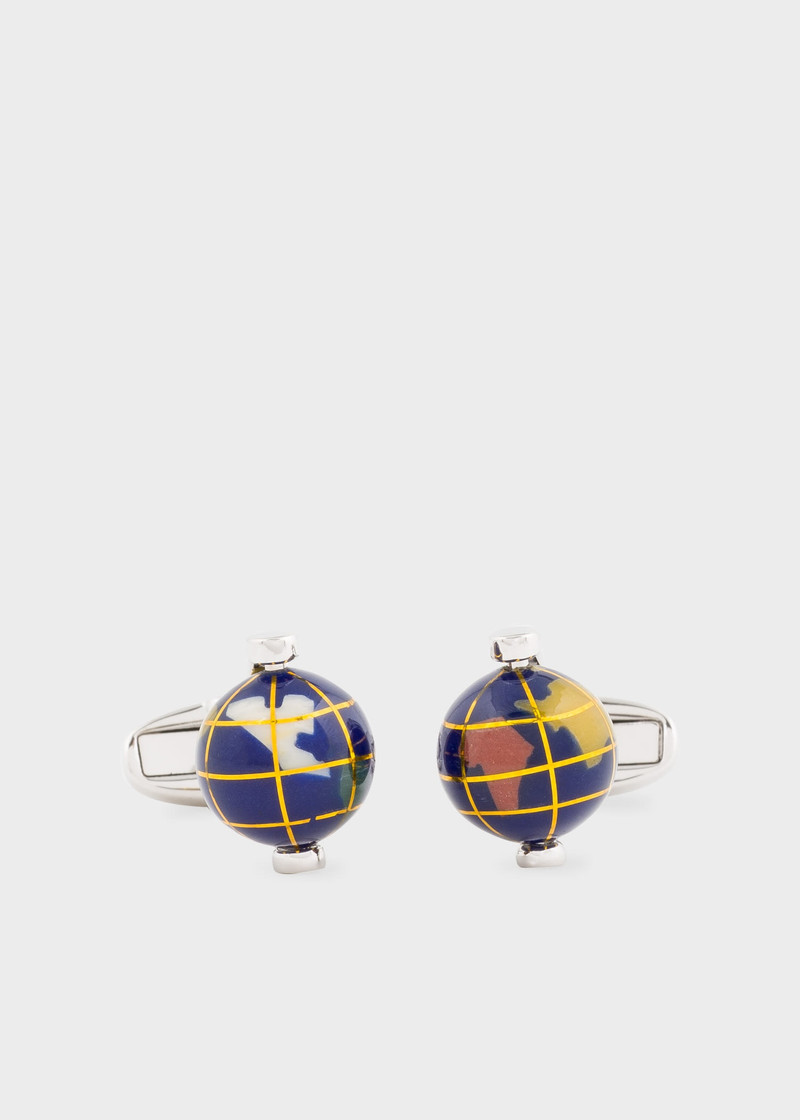 'Spinning Globe' Cufflinks 1