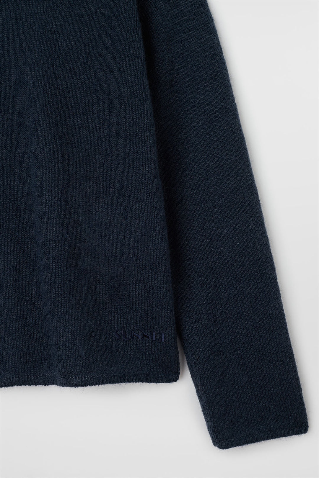 MOHAIR CARDIGAN / deep blue - 5