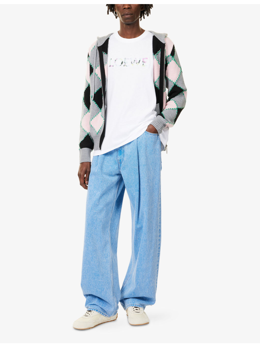 Brand-Print Relaxed-Fit Cotton-Jersey T-Shirt - 2
