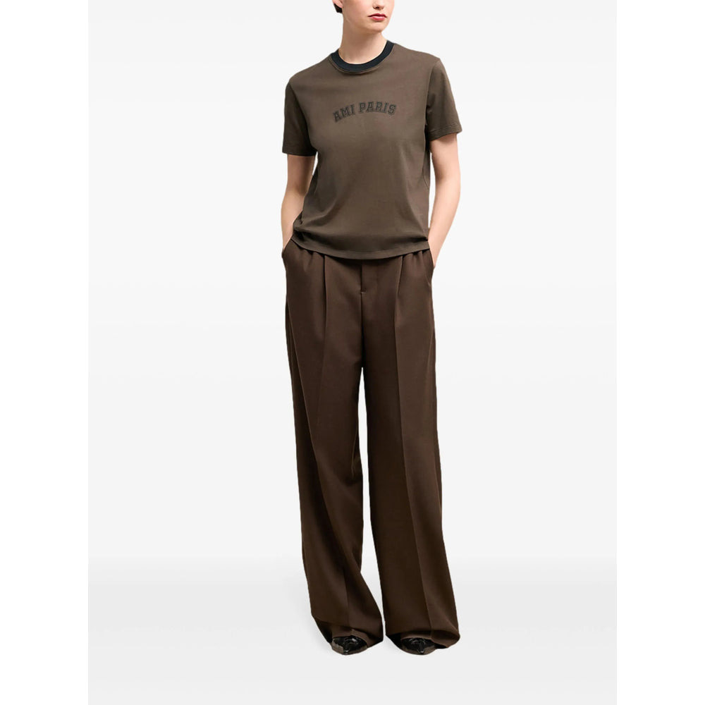 Ami Paris Brown Tops - T-Shirts & Jerseys Women - 5