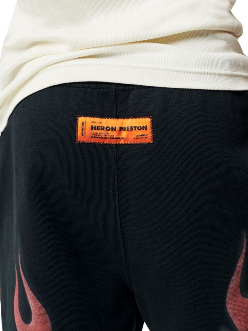 Heron Law Flames Sweatshorts 5