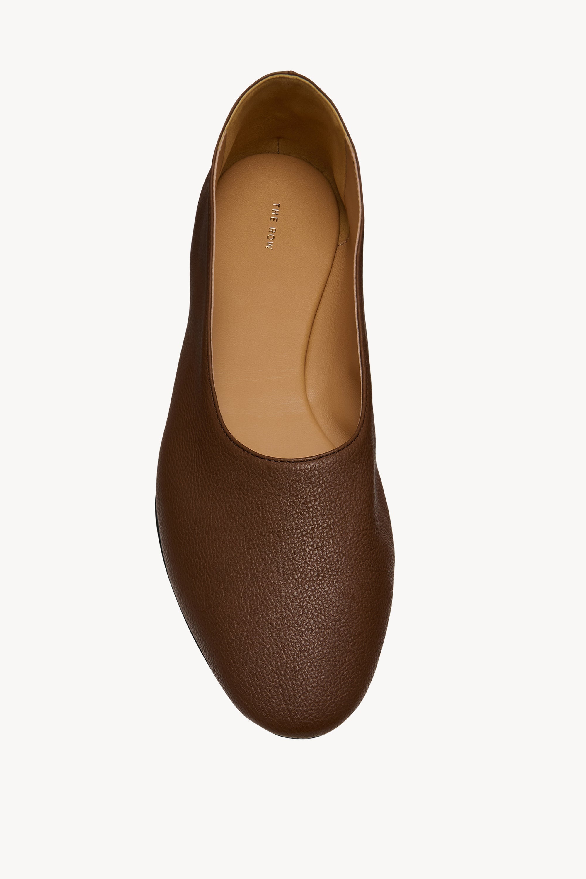 Awar Flat Shoe in Leather - 3