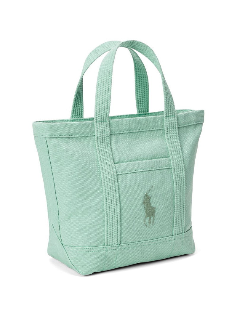 embroidered-logo tote bag 3