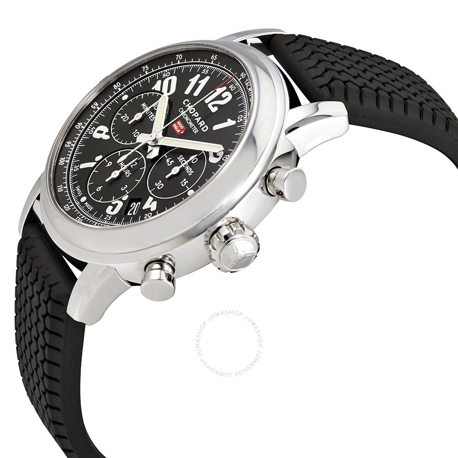 Chopard Mille Miglia Chronograph Black Dial Men's Watch 168589-3002 - 2