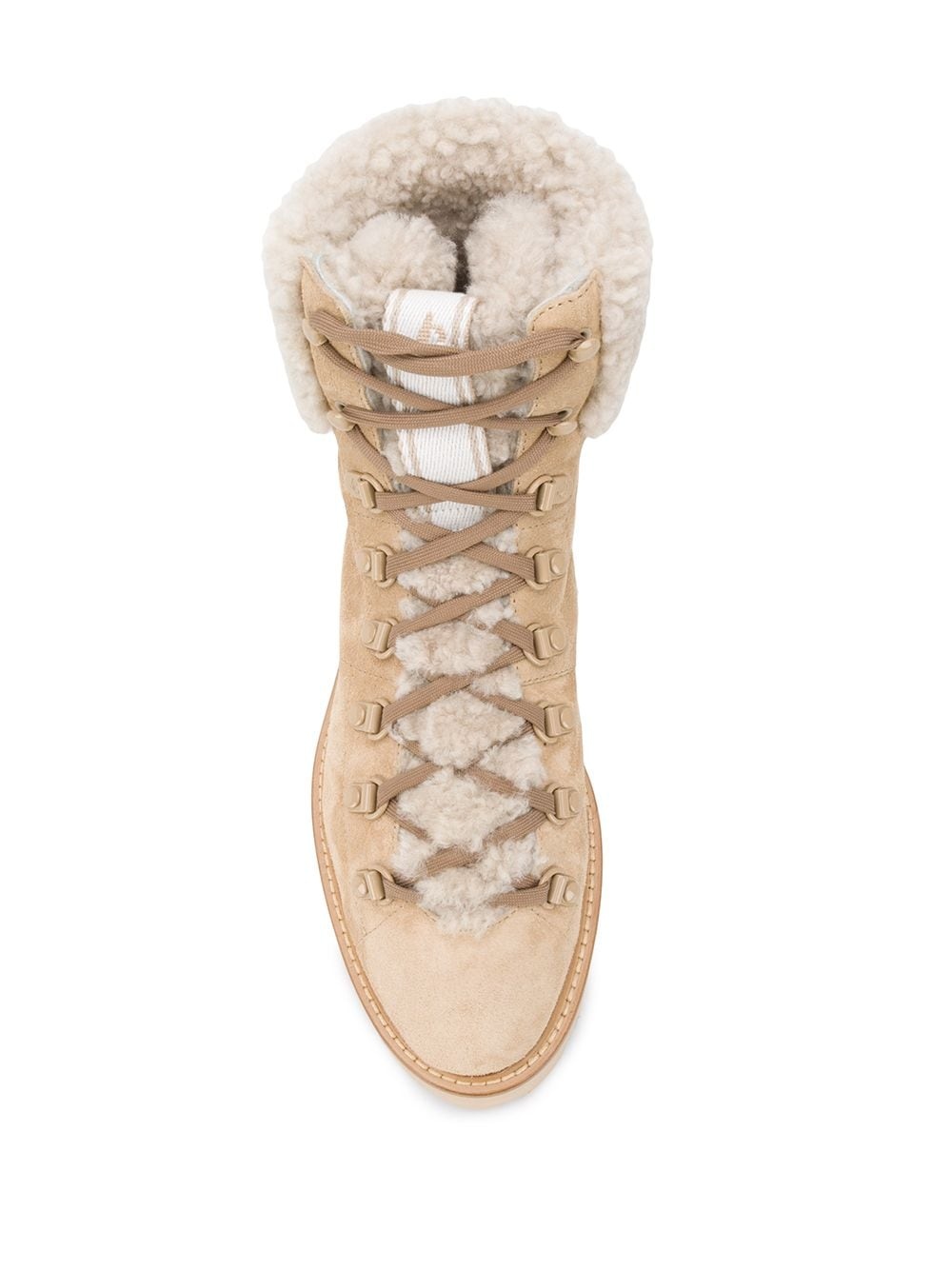 Eshe shearling hiking boots - 4