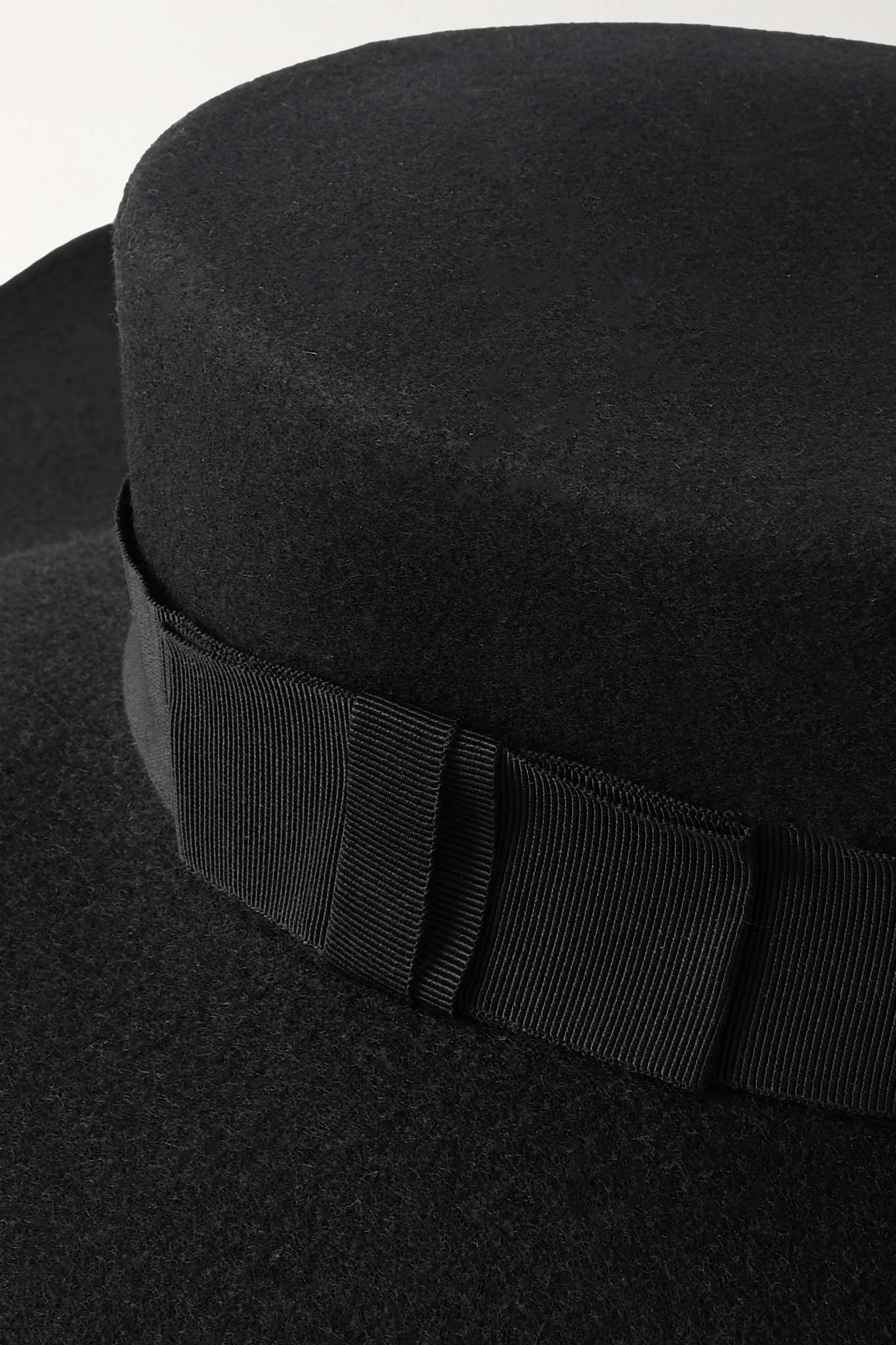 ハット Nina Ricci Large Wool Felt Hat Nina Ricci Large Wool Felt Hat in Black | Lyst