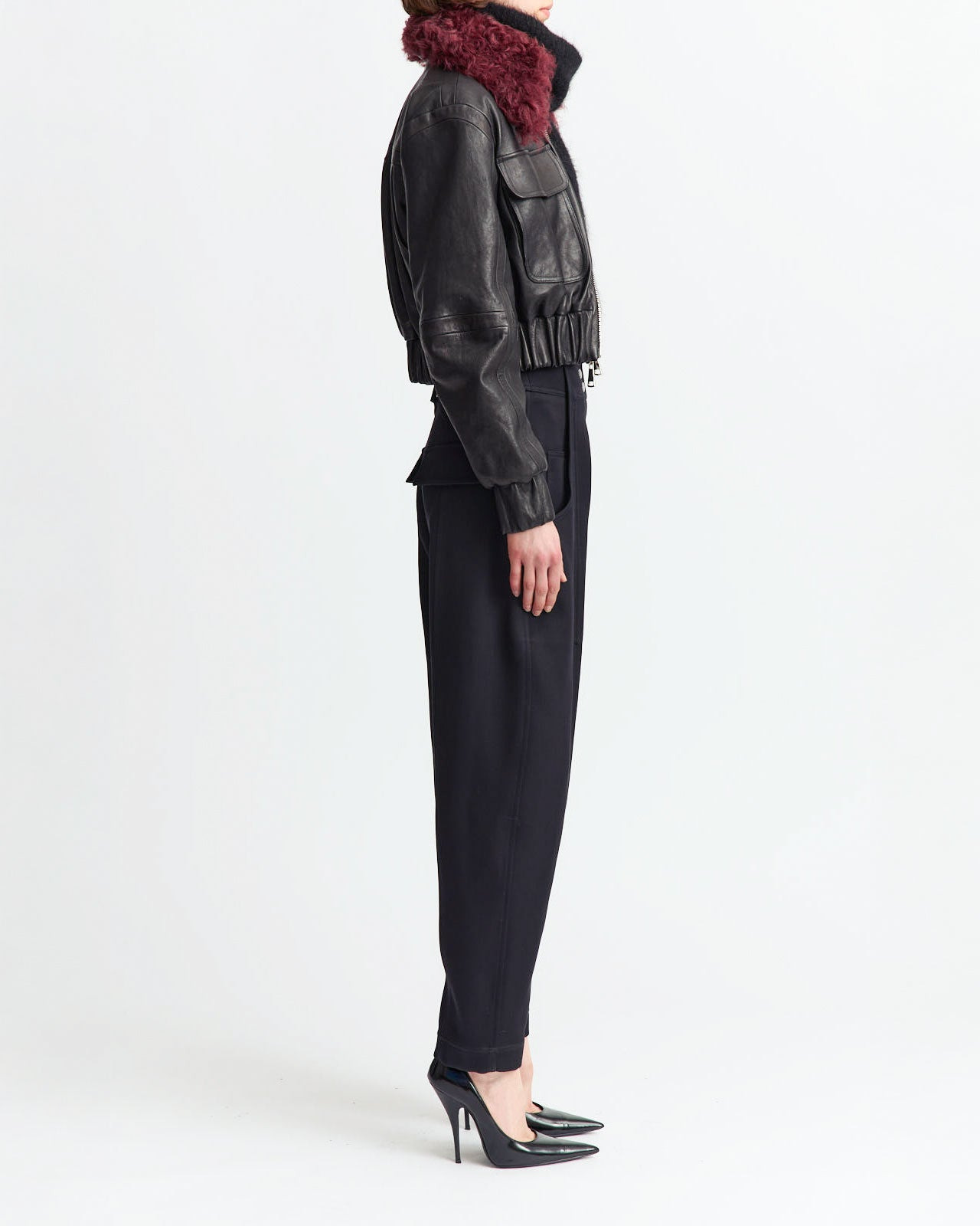 CIE JACKET IN LEATHER - 4