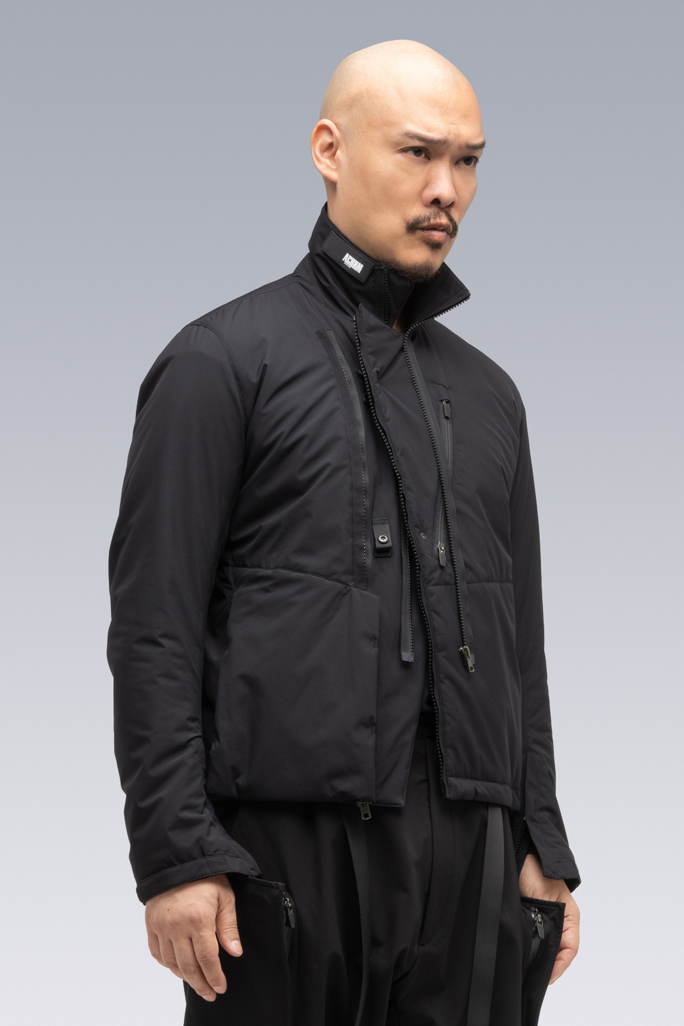 J68-PL 2L Gore-Tex Infinium™ Windstopper® Rider Jacket Black - 3