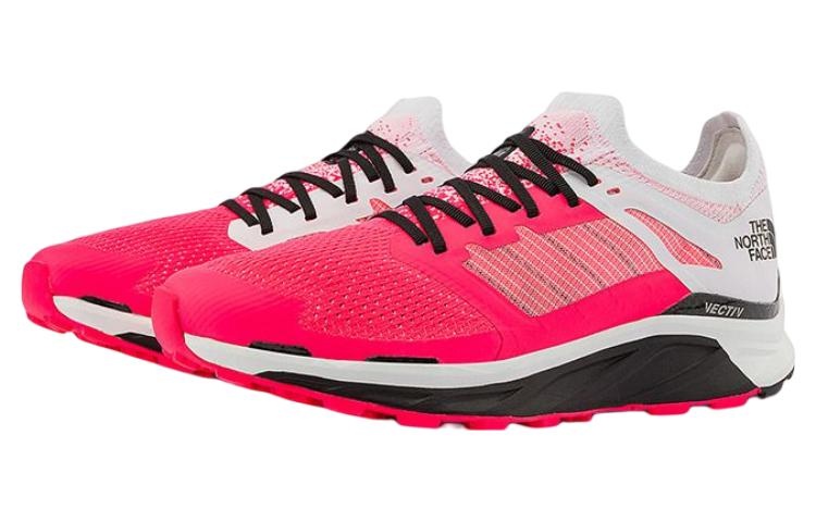 (WMNS) THE NORTH FACE Flight Vectiv Low Top Sneakers 'White with Brilliant Coral' 4T3M-64H - 2