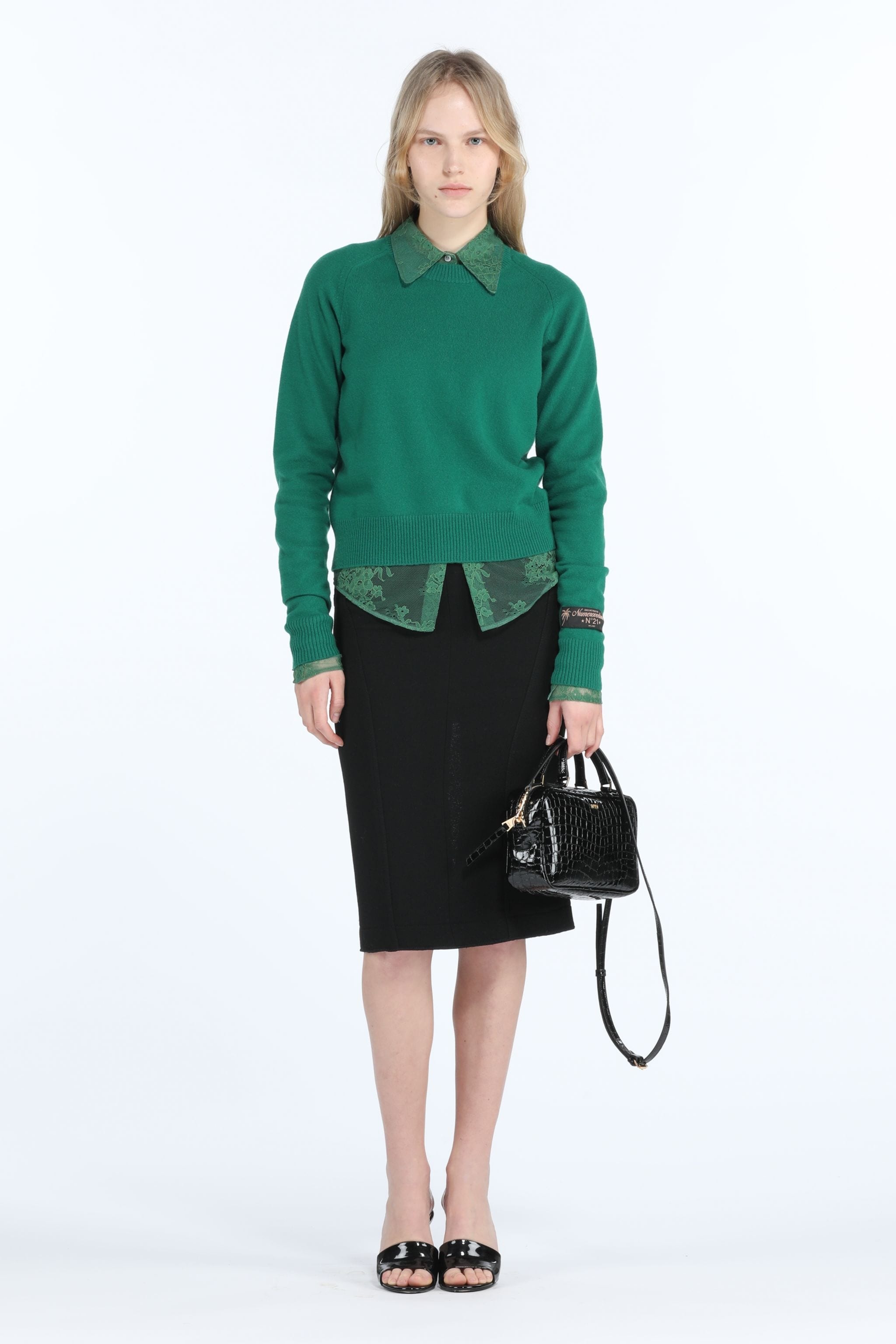 TAILORED PENCIL SKIRT - 4